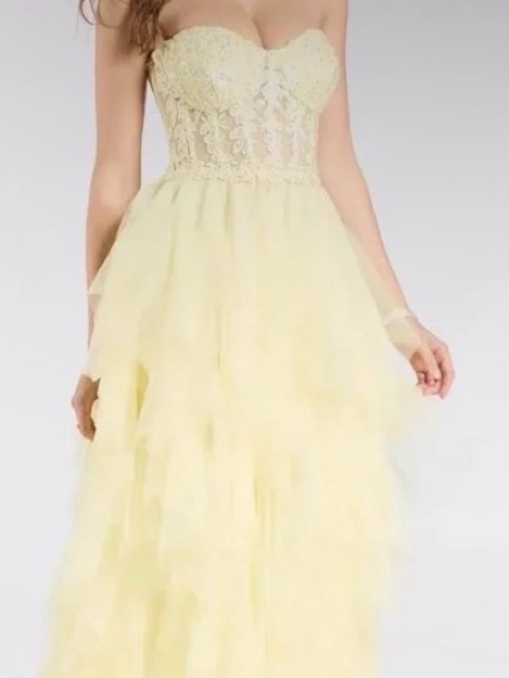 Yellow Windsor Prom Dress
